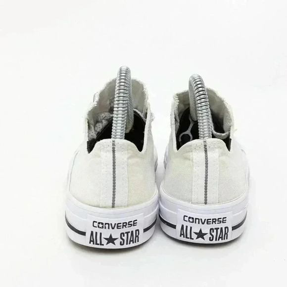 Converse Chuck Taylor All Star White Ox Low Top Sneakers - 7 - Picture 7 of 10